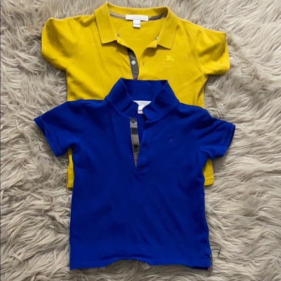 Burberry Other - Burberry Polo kid toddler shirt nova check plaid